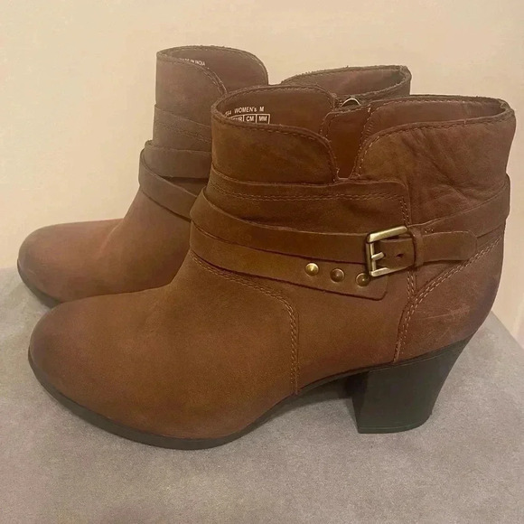 ROCKPORT Trutech Leather Booties Size 8.5 - Picture 3 of 12